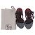 Hermès „Nora“ dreifarbige Wildlederschuhe Bordeaux - Ansicht 7