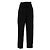 Iro Pantalón negro con cinturón de algodón