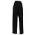 Iro Pantalón negro con cinturón de algodón - vista 2