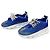 Versace Sneakers in gomma a rete Chain Reaction blu - vista 3