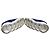 Versace Sneakers in gomma a rete Chain Reaction blu - vista 6
