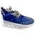 Versace Sneakers in gomma a rete Chain Reaction blu - vista 8