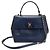 Salvatore Ferragamo Borsa a Spalla Donna Bara Kelly Blu Oxford - vista 3