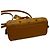 MCM Bolsa Boston Mini Ella Visetos Cognac Marrom - vista 7