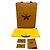 MCM Bolsa Boston Mini Ella Visetos Cognac Marrom - vista 9