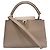 Capucines Louis Vuitton Borsa Tote PM Capucine Taupe Marrone - vista 3