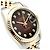 Rolex Relógio masculino Datejust combinação bordô com diamantes após ajuste certificado de nascimento Multicor - vista 11