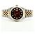 Rolex Relógio masculino Datejust combinação bordô com diamantes após ajuste certificado de nascimento Multicor - vista 18