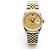 Rolex Orologio da uomo Datejust con quadrante Bokashi opaco e combinazione di materiali Multicolore - vista 15