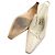 Salvatore Ferragamo Ivory Gancini Slingback Schuhe Weiß - Ansicht 3