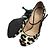 Suede Open-Toe Riemenschuhe von Giuseppe Zanotti Schwarz - Ansicht 3