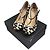 Suede Open-Toe Riemenschuhe von Giuseppe Zanotti Schwarz - Ansicht 5