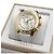 Versace Edelstahl-Uhr mit Goldbeschichtung Mehrfarben - Ansicht 5