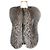 Chaleco de piel de mapache Tom Ford Multicolor