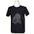 Comme Des Garcons Schwarzes Baumwoll-T-Shirt Play