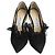Jimmy Choo Décolleté in suede nero con lacci - vista 2