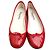 Repetto Rote Lack Sandrion Ballerinas - Ansicht 2