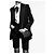 Borsa a spalla in pelle Small Kate di Saint Laurent Nero - vista 11