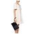Saint Laurent Clutch trapuntato con monogramma Nero - vista 3