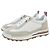 Thom Browne Sneakers in nylon per donne Tech Runner Bianco