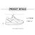 Thom Browne Sneakers in nylon per donne Tech Runner Bianco - vista 13