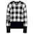 Thom Browne Gingham-Check Strick Blau  - Ansicht 7