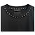 Valentino T-shirt a maniche corte con borchie Nero - vista 10