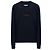 Maison Martin Margiela Sweatshirt mit Stitch Martin Logo Schwarz