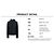 Moncler Logo Damen Leichte Jacke mit Mischpolsterung Schwarz - Ansicht 11