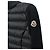 Moncler Logo Damen Leichte Jacke mit Mischpolsterung Schwarz - Ansicht 3