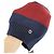Gucci Beanie Hat Navy Red Wool Blu - vista 11