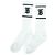 Burberry Calcetines Blancos de Algodón Unisex Deportivos de Lujo