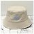 Isabel Marant Cappello bucket logo HALEY Ecru Blu chiaro stampato: ECLU - vista 11