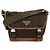 Prada Borsa a spalla in suede di nylon media