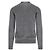 Comme Des Garcons Wollcardigan mit goldenem Herz-Patch AX Braun - Ansicht 5