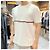 Thom Browne Three-Stripe Short Sleeve T-Shirt White - view 9