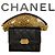 Chanel Cartera con solapa de cadena dorada Caviar Boy Negro - vista 9