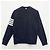 Thom Browne Klassische Sweatshirt Navy Diagonal Armband Tasche Blau - Ansicht 14