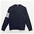 Thom Browne Klassische Sweatshirt Navy Diagonal Armband Tasche Blau - Ansicht 2