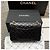 Chanel Vintage Gold Medium Flap Schultertasche Schwarz (VG BK) - Ansicht 14