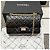 Chanel Vintage Gold Medium Flap Schultertasche Schwarz (VG BK) - Ansicht 2