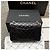 Chanel Vintage Gold Medium Flap Schultertasche Schwarz (VG BK) - Ansicht 3