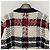 Thom Browne Donagole Karo-Streifen Cardigan Rot - Ansicht 20