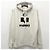 Isabel Marant MILEY Velours Logo Hoodie Ecru Weiß - Ansicht 12