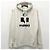 Isabel Marant MILEY Velours Logo Hoodie Ecru Weiß - Ansicht 2