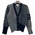 Thom Browne Donegal Kabel-Cardigan Funmix mit diagonalen Streben Braun - Ansicht 14