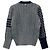 Thom Browne Donegal Kabel-Cardigan Funmix mit diagonalen Streben Braun - Ansicht 15
