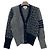 Thom Browne Donegal Kabel-Cardigan Funmix mit diagonalen Streben Braun - Ansicht 2