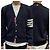 Thom Browne Milano Strickjacke in Marineblau - Ansicht 12