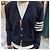 Thom Browne Milano Strickjacke in Marineblau - Ansicht 17